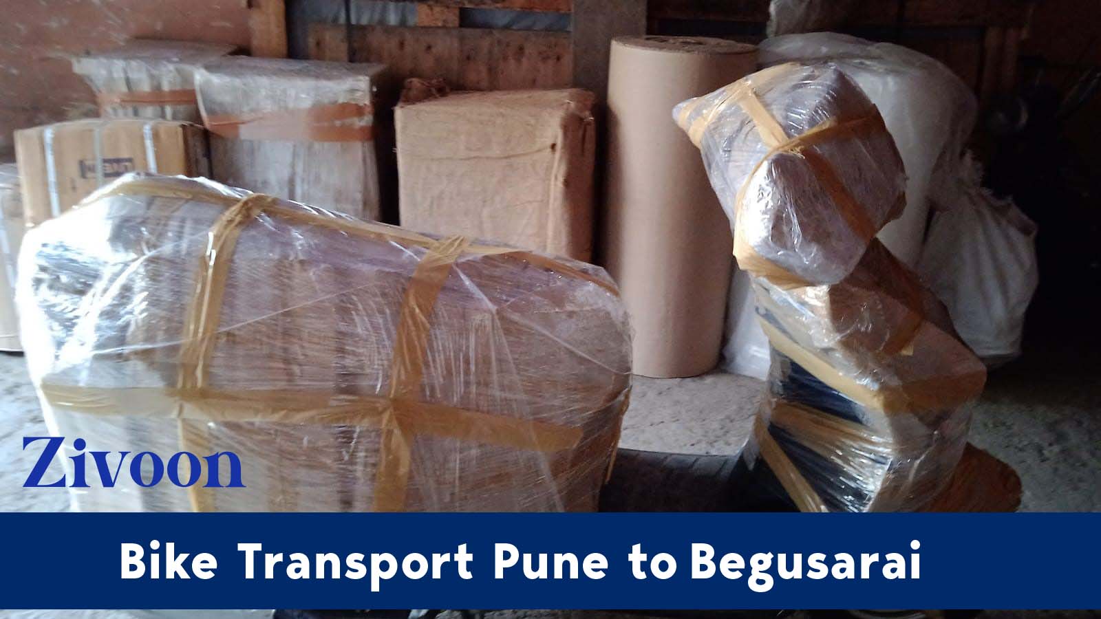 Bike Transport Service Pune to Begusarai