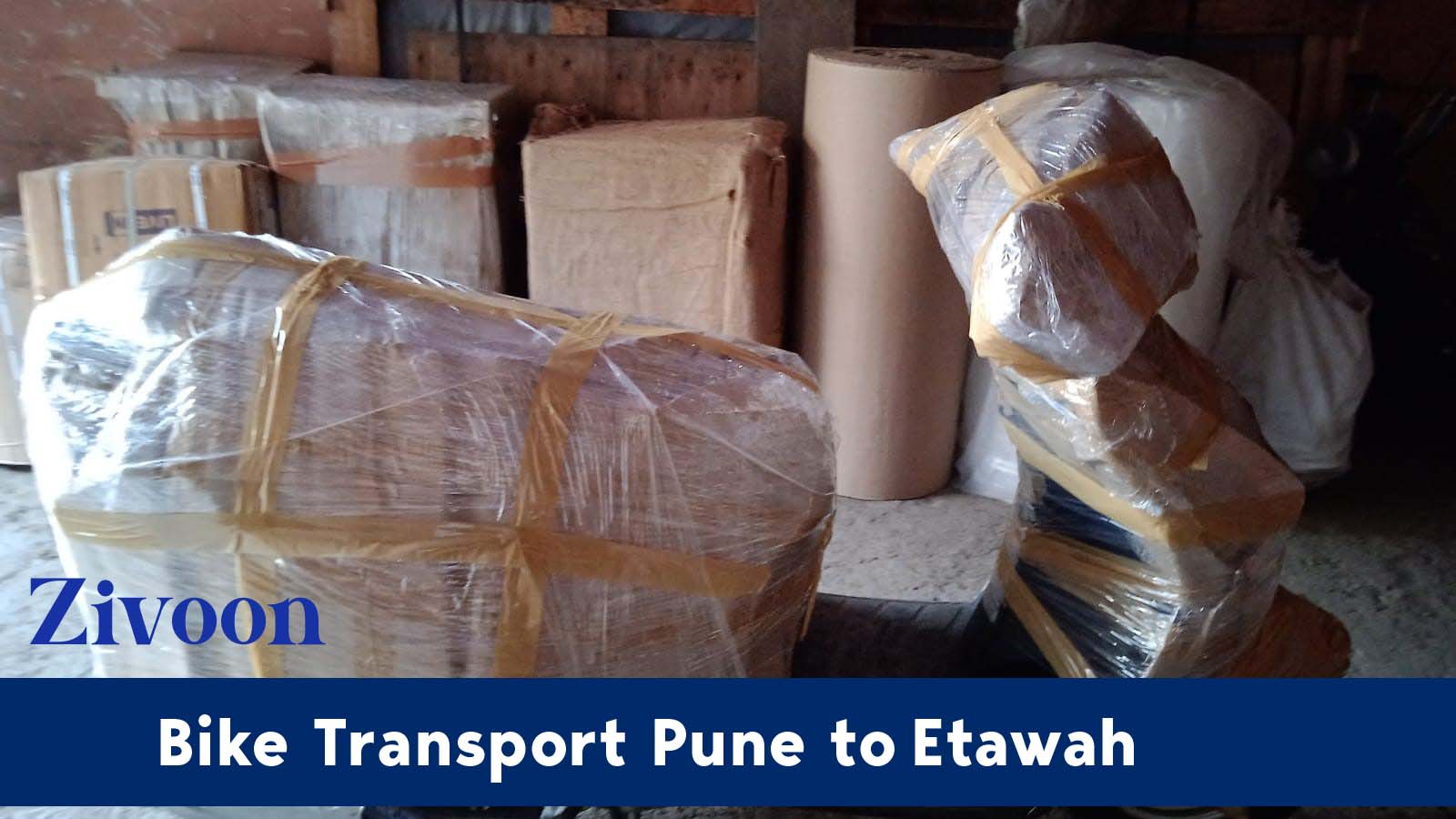 Bike Transport Service Pune to Etawah