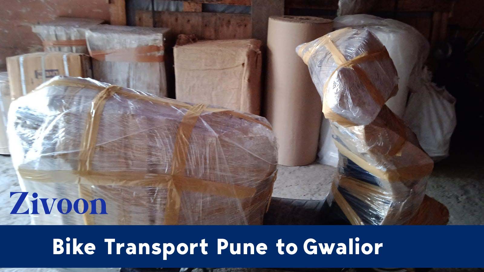 Bike Transport Service Pune to Gwalior