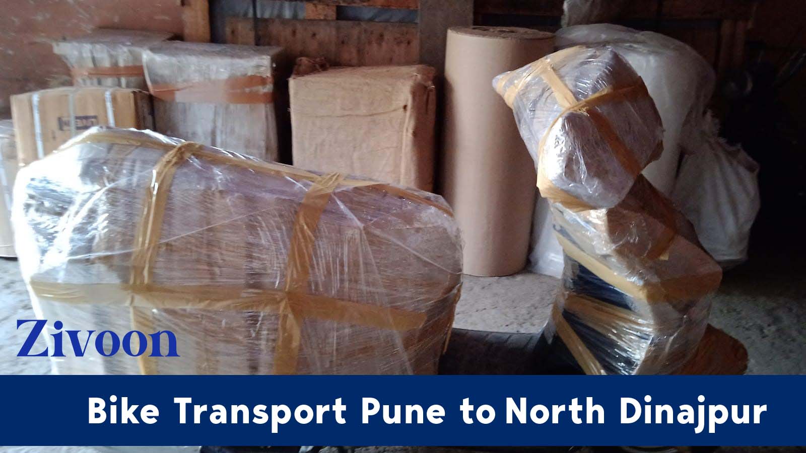 Bike Transport Service Pune to North Dinajpur