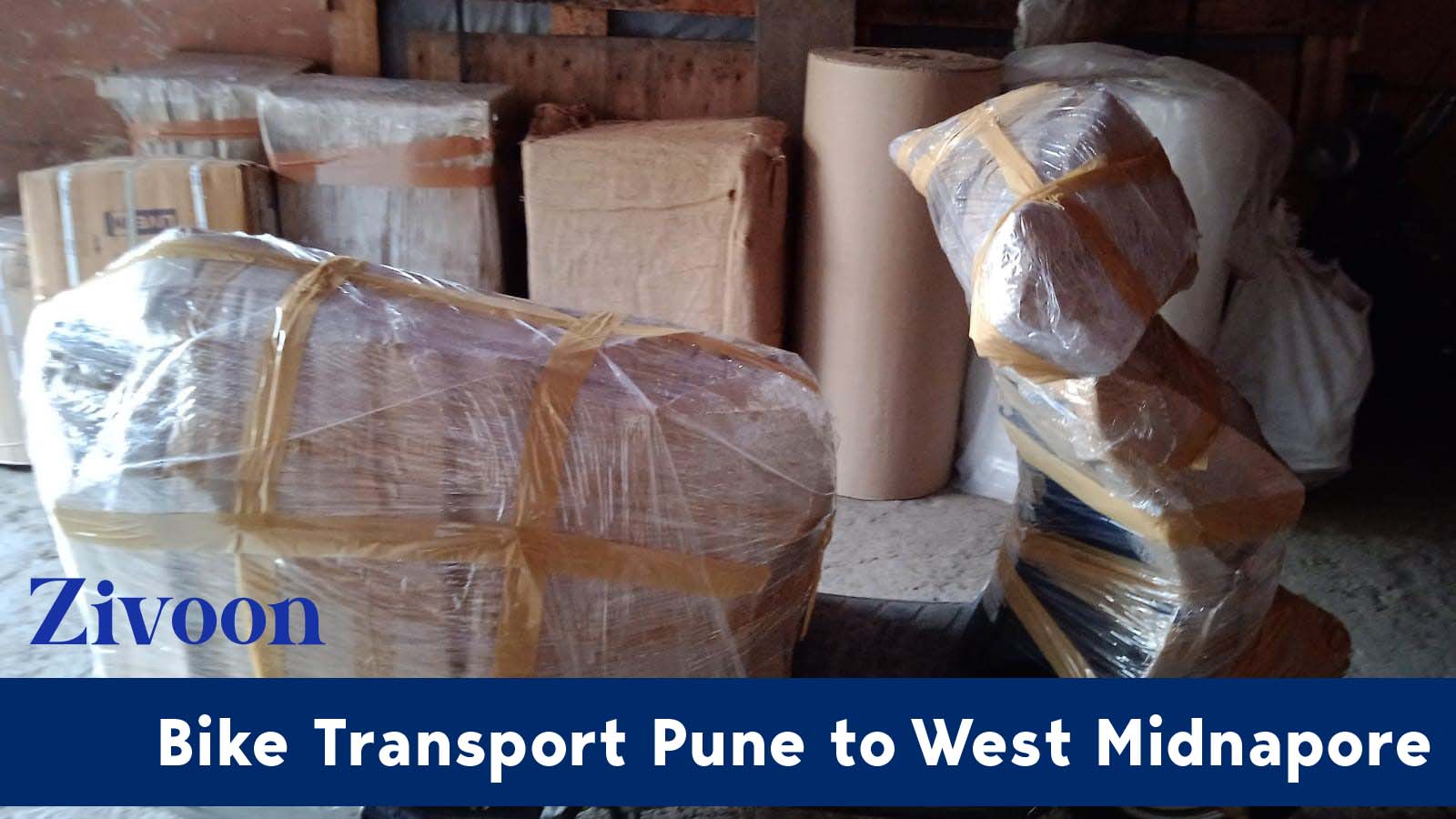 Bike Transport Service Pune to West Midnapore