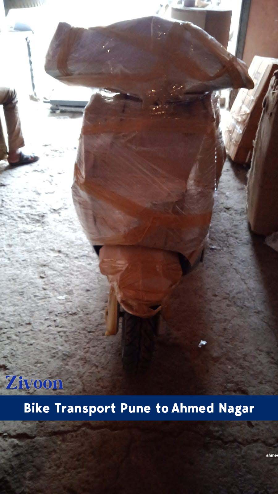Bike Packers and Movers Pune to Ahmed Nagar