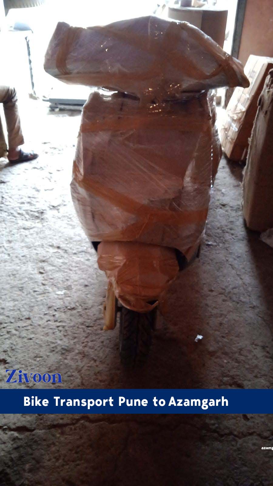 Bike Packers and Movers Pune to Azamgarh