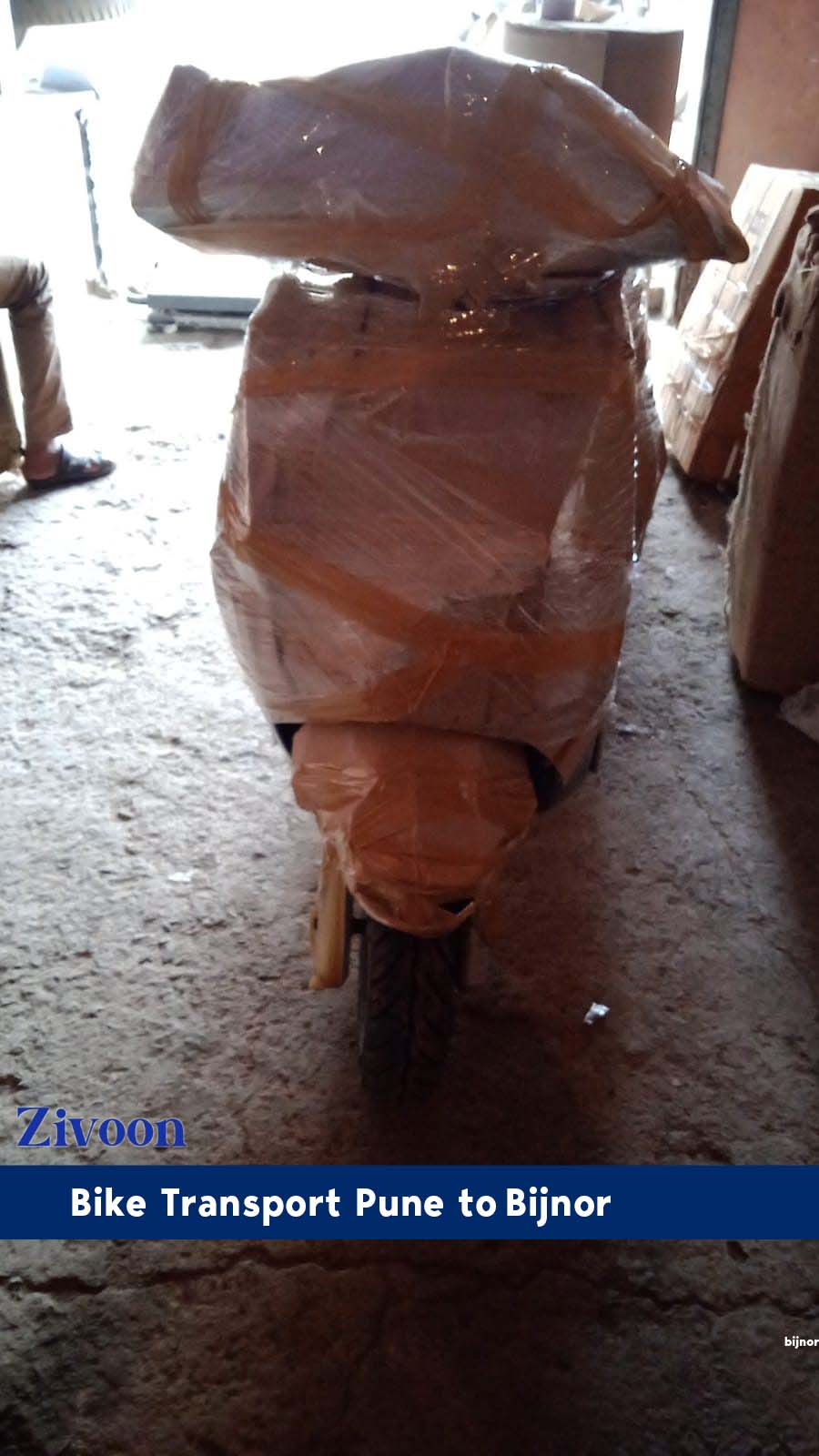 Bike Packers and Movers Pune to Bijnor
