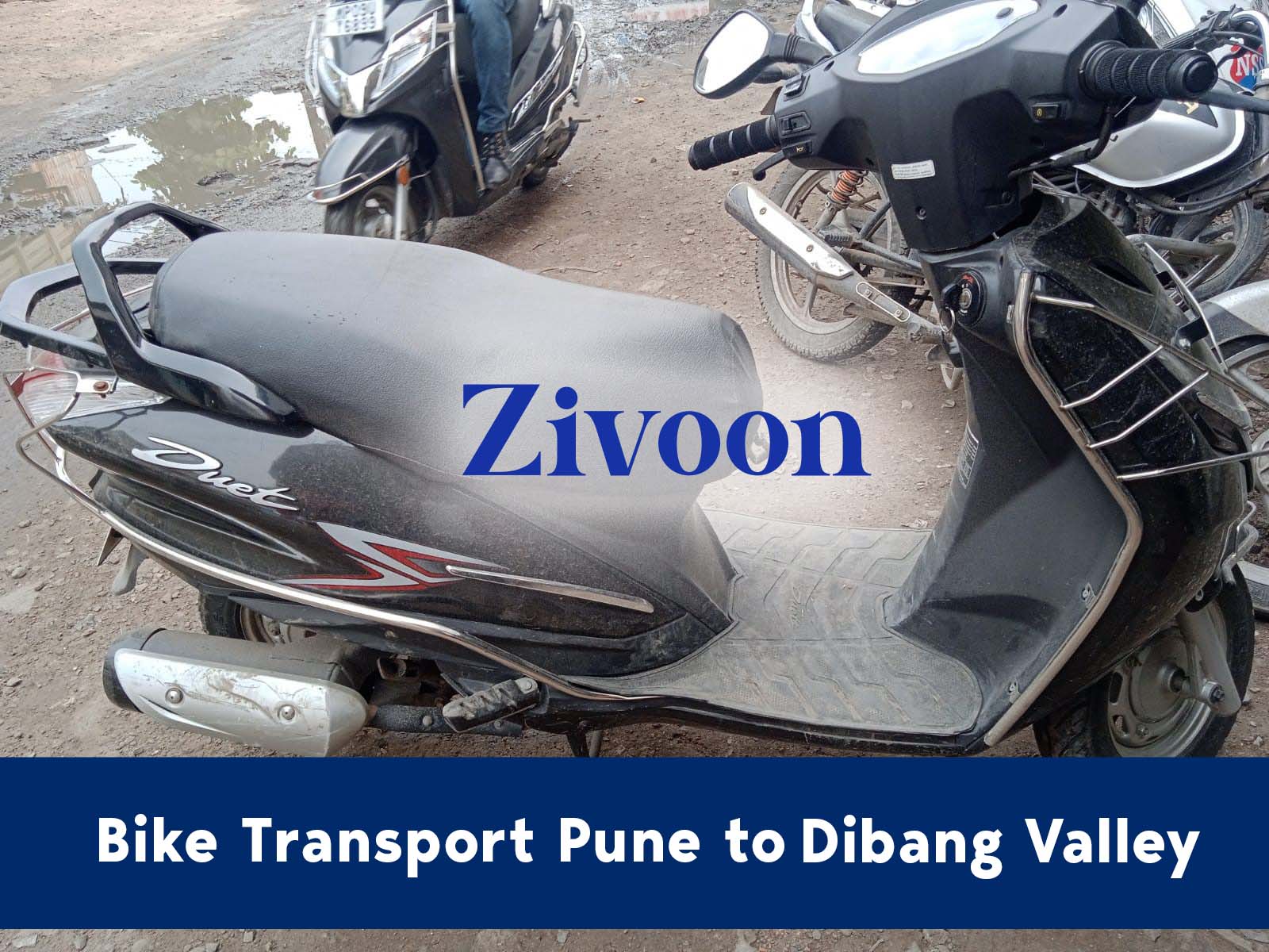 Bike Shifting Service Pune to Dibang Valley