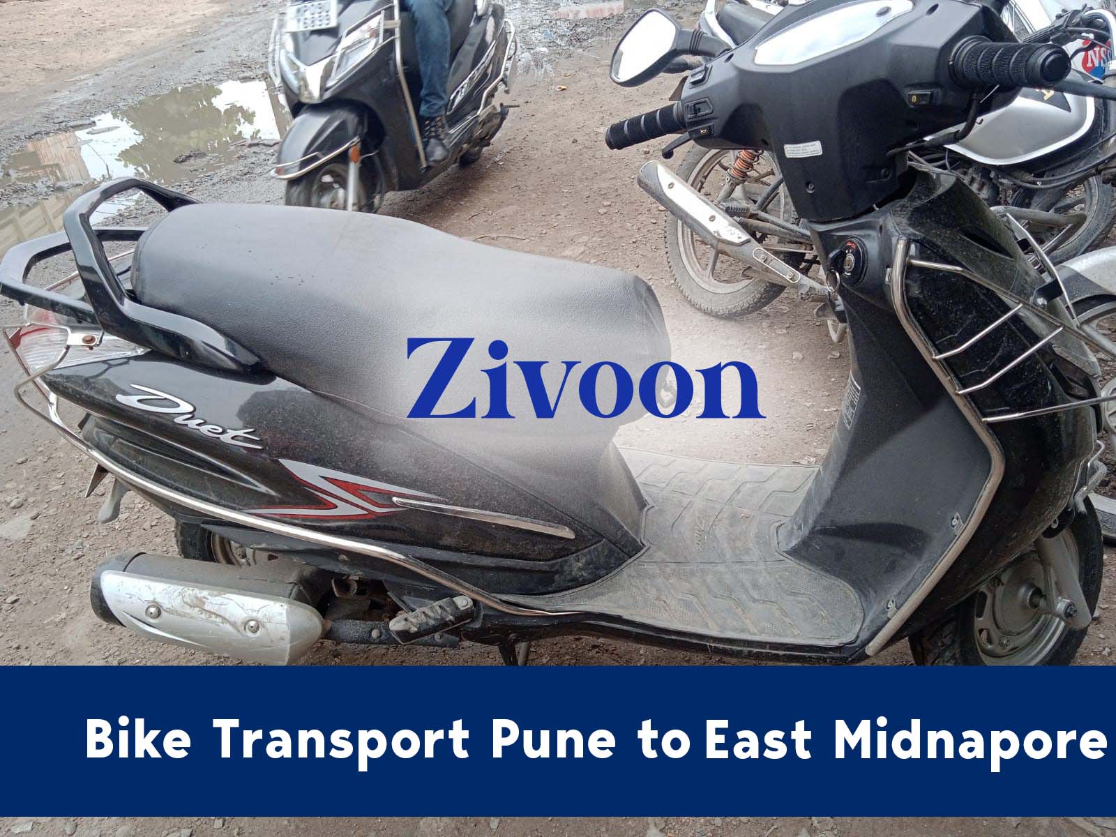 Bike Shifting Service Pune to East Midnapore