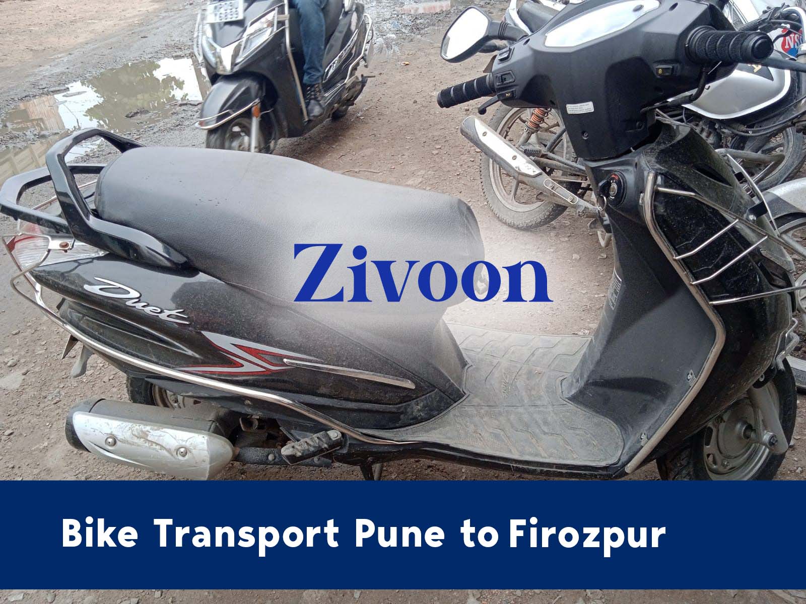 Bike Shifting Service Pune to Firozpur