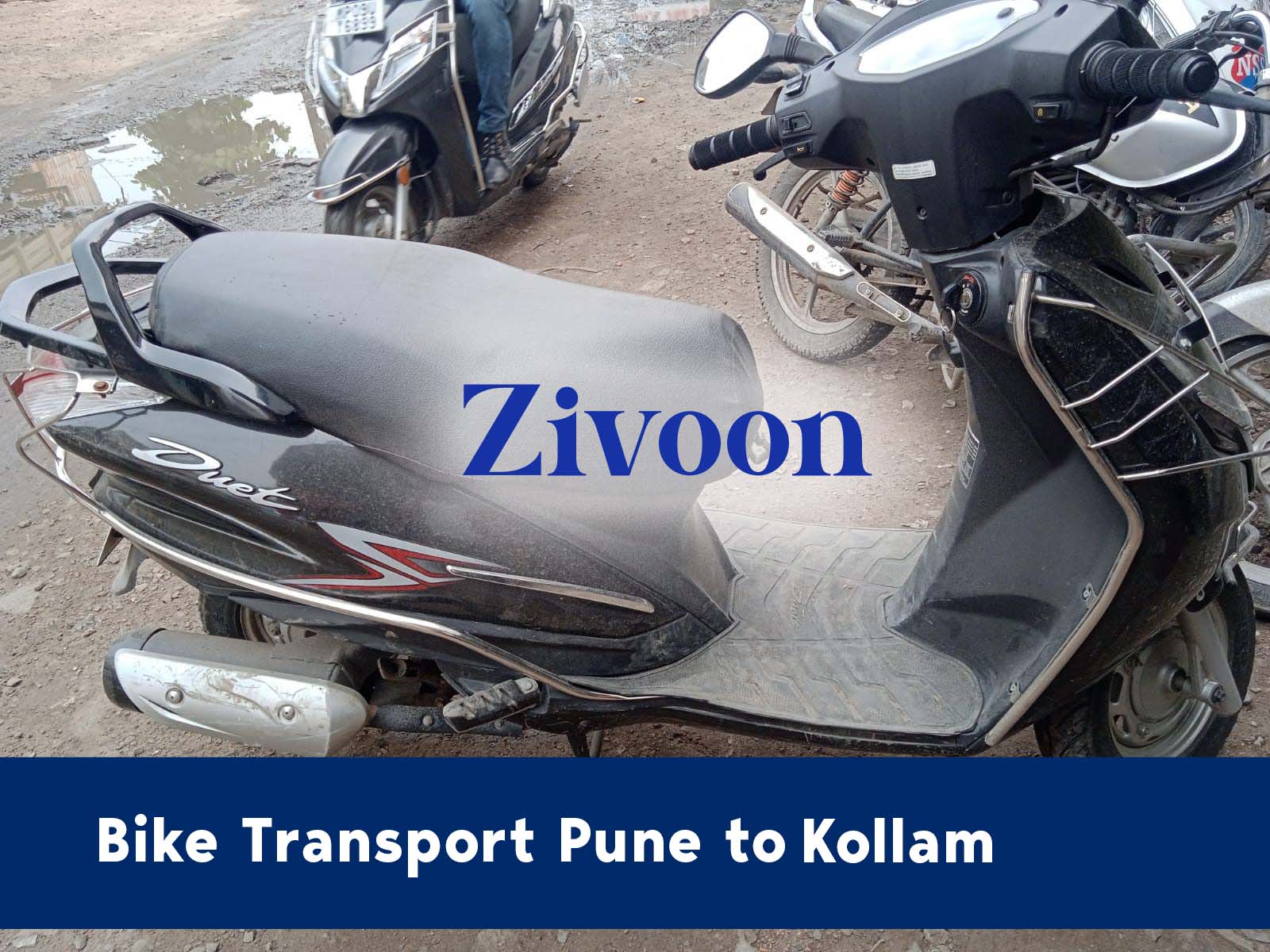Bike Shifting Service Pune to Kollam